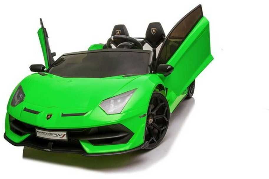 Elektromobilis vaikams Lamborghini Aventador SX2028, žalias