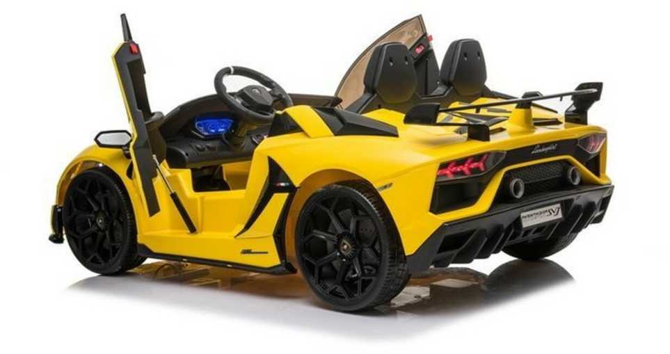 Elektromobilis vaikams Lamborghini Aventador SX2028, geltonas