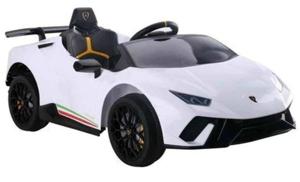 Elektromobilis vaikams Lamborghini Huracan, baltas