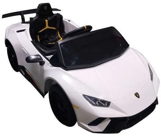 Elektromobilis vaikams Lamborghini Huracan, baltas