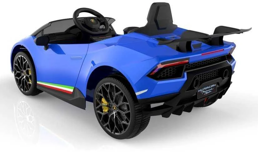 Elektromobilis vaikams Lamborghini Huracan, mėlynas