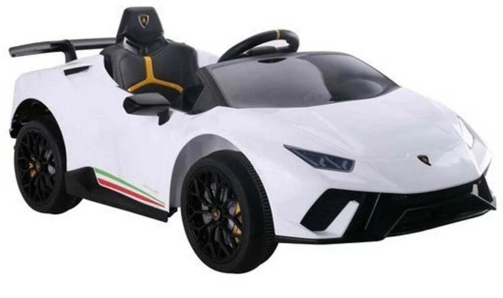 Elektromobilis vaikams Lamborghini Huracan, baltas