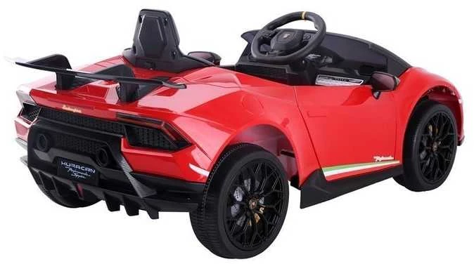 Elektromobilis vaikams Lamborghini Huracan, raudonas