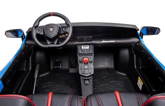 Elektromobilis vaikams Lamborghini XXL A8803 24V, mėlynas