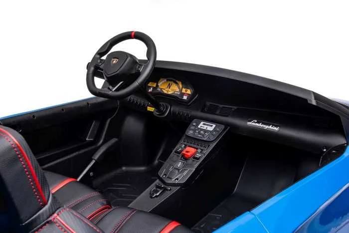 Elektromobilis vaikams Lamborghini XXL A8803 24V, mėlynas