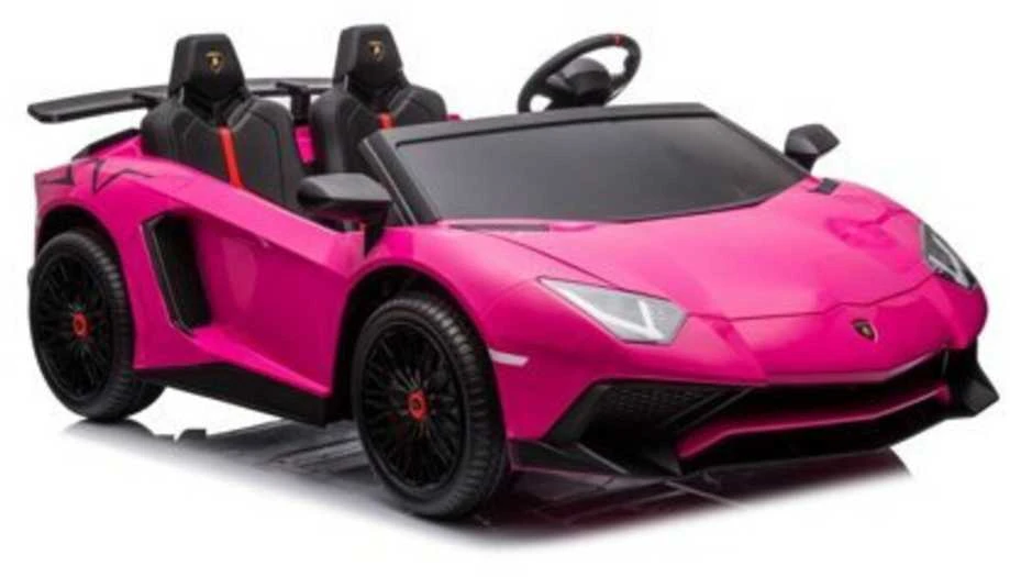 Elektromobilis vaikams Lamborghini XXL A8803 24V, rožinis