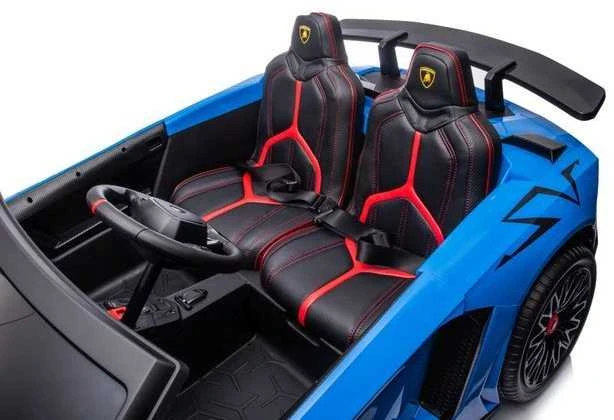 Elektromobilis vaikams Lamborghini XXL A8803 24V, mėlynas