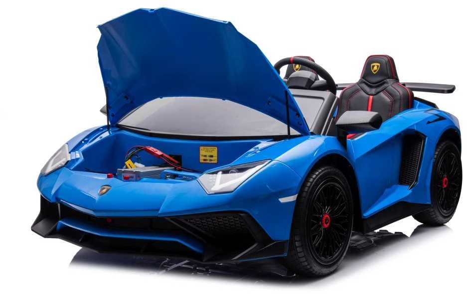 Elektromobilis vaikams Lamborghini XXL A8803 24V, mėlynas