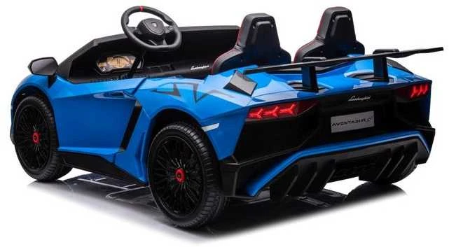 Elektromobilis vaikams Lamborghini XXL A8803 24V, mėlynas