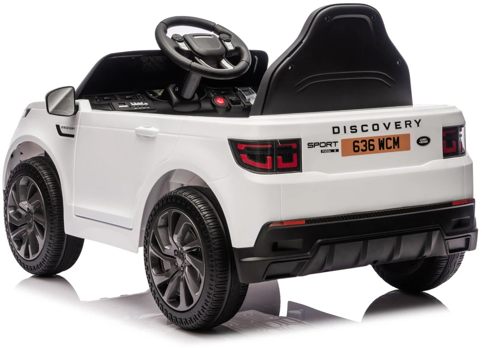 Elektromobilis vaikams Land Rover Discovery DLS-K06, baltas