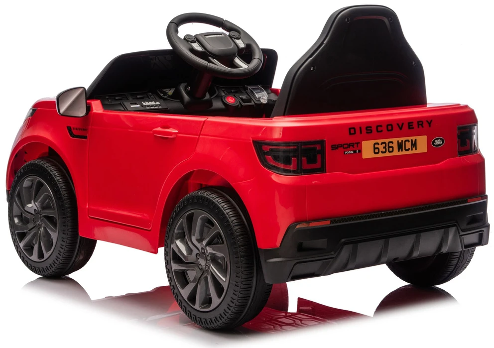 Elektromobilis vaikams Land Rover Discovery DLS-K06, raudonas