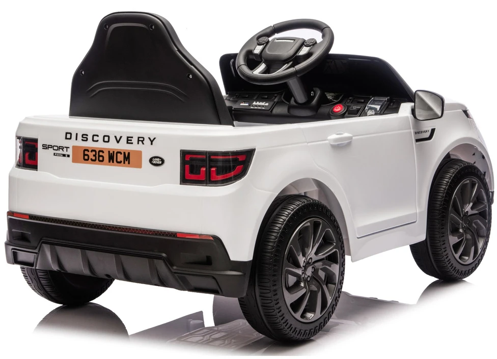 Elektromobilis vaikams Land Rover Discovery DLS-K06, baltas