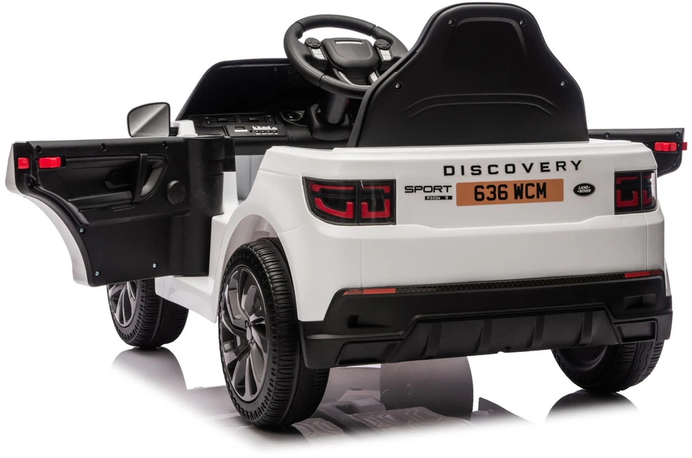 Elektromobilis vaikams Land Rover Discovery DLS-K06, baltas