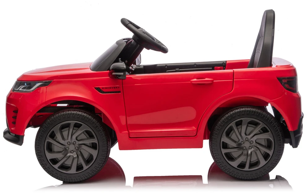 Elektromobilis vaikams Land Rover Discovery DLS-K06, raudonas