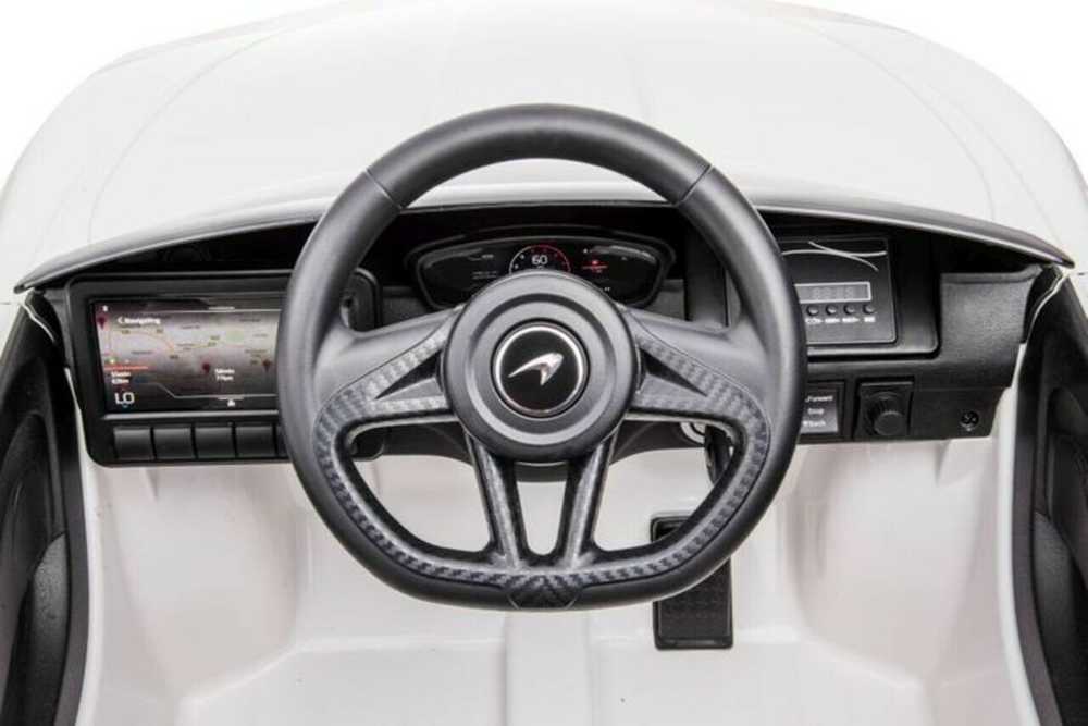 Elektromobilis vaikams McLaren GT 12V, baltas