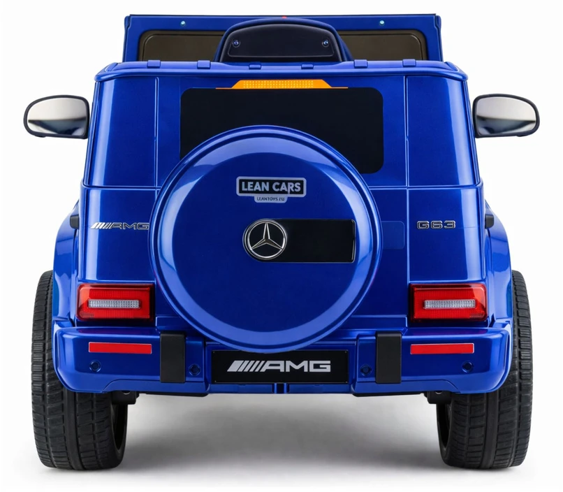 Elektromobilis vaikams Mercedes AMG G 63, mėlynas lakuotas