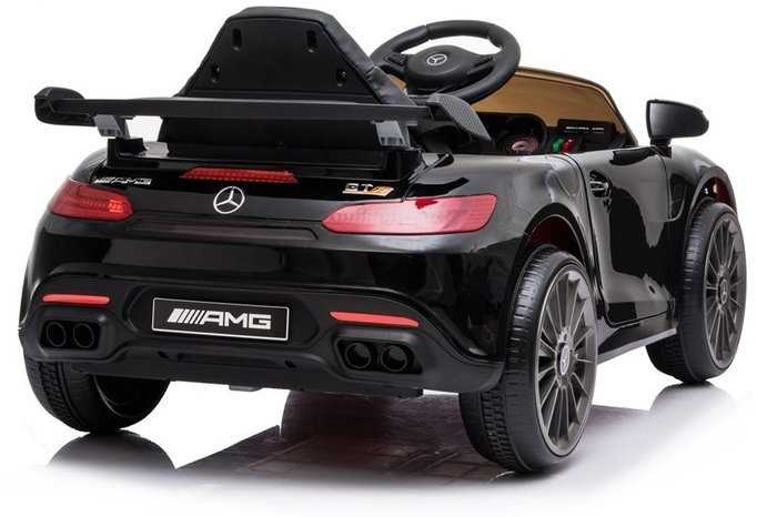 Elektromobilis vaikams Mercedes AMG GT R, juodas