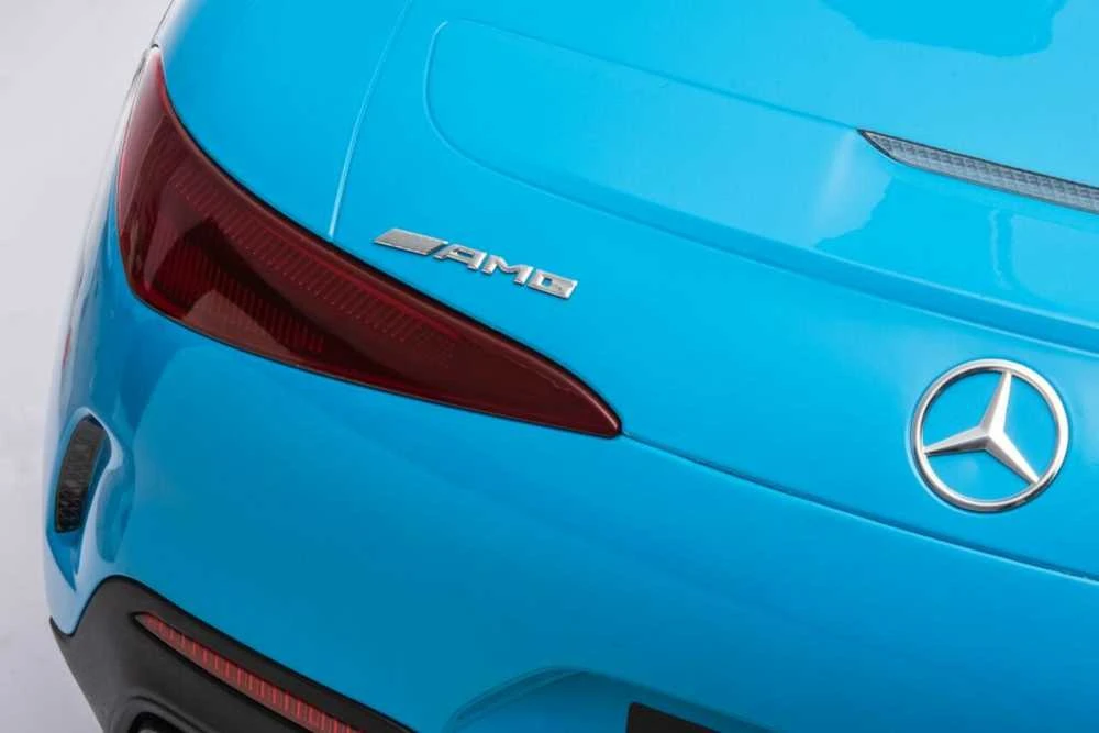 Elektromobilis vaikams Mercedes AMG SL63, mėlynas lakuotas