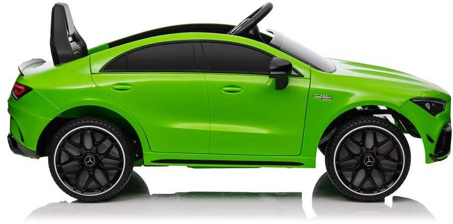 Elektromobilis vaikams Mercedes CLA 45s AMG 4x4, žalias