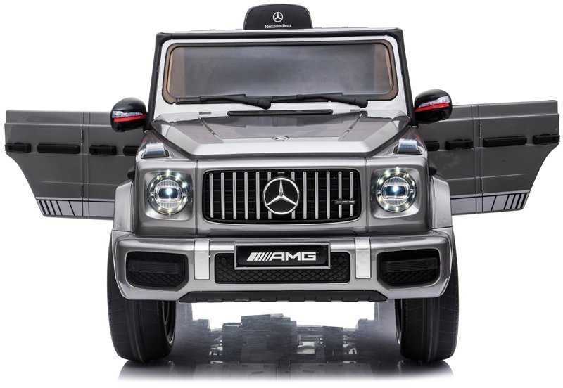 Elektromobilis vaikams Mercedes G63 AMG BBH-002, sidabrinis lakuotas