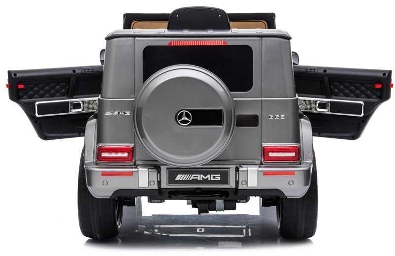 Elektromobilis vaikams Mercedes G63 AMG BBH-002, sidabrinis lakuotas
