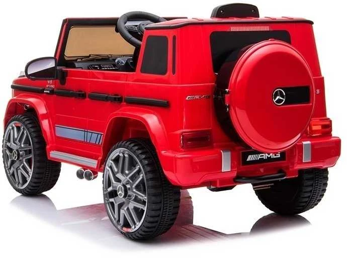 Elektromobilis vaikams Mercedes G63 AMG, raudonas