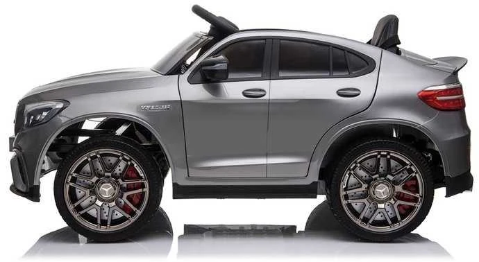 Elektromobilis vaikams Mercedes GLC 63S QLS-5688 4x4, sidabrinis lakuotas