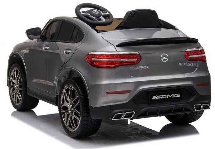 Elektromobilis vaikams Mercedes GLC 63S QLS-5688 4x4, sidabrinis lakuotas