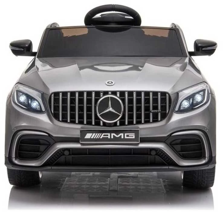 Elektromobilis vaikams Mercedes GLC 63S QLS-5688 4x4, sidabrinis lakuotas