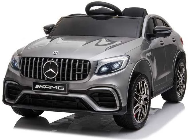 Elektromobilis vaikams Mercedes GLC 63S QLS-5688 4x4, sidabrinis lakuotas