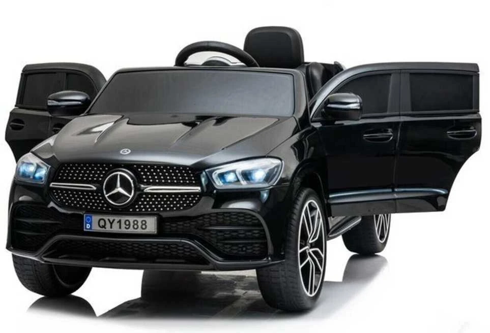 Elektromobilis vaikams Mercedes GLE450 QY1988, juodas lakuotas