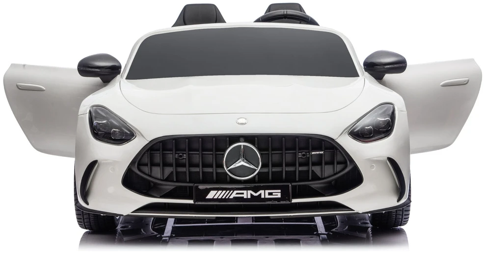 Elektromobilis vaikams Mercedes GT63 AMG DK-GT63 24V LCD, baltas