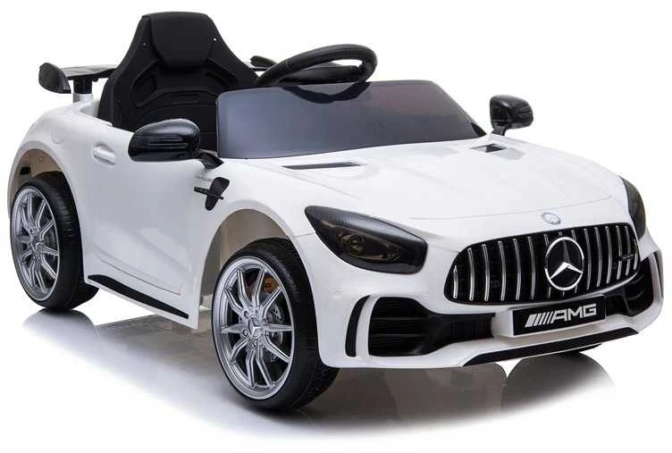 Elektromobilis vaikams Mercedes GTR, baltas