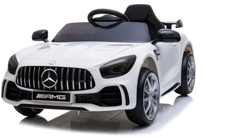 Elektromobilis vaikams Mercedes GTR, baltas