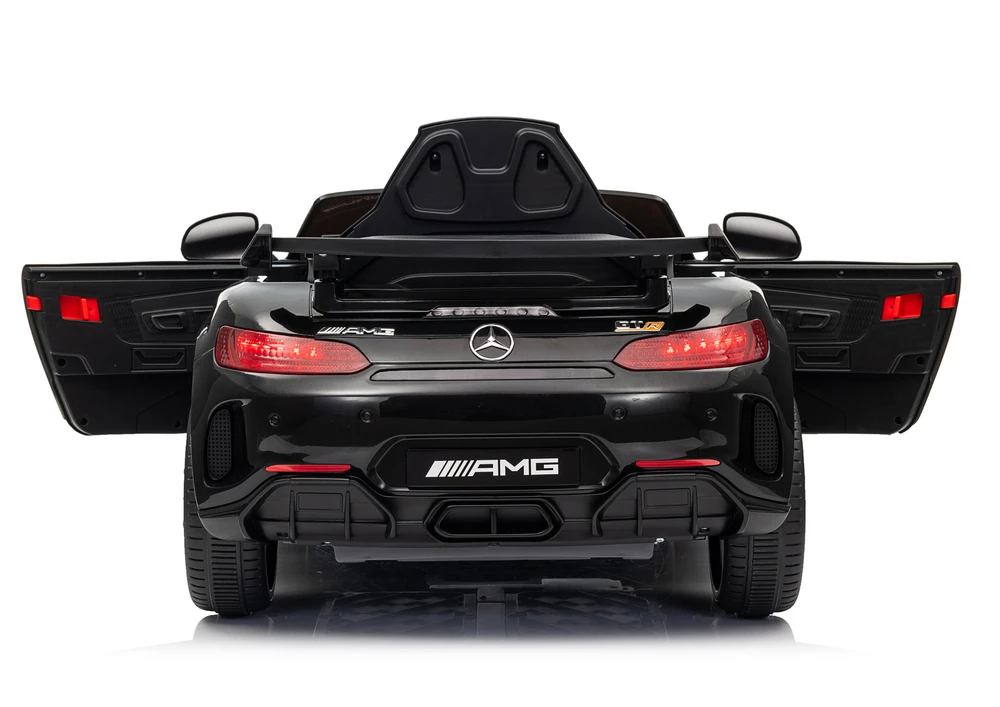 Elektromobilis vaikams Mercedes GTR, juodas