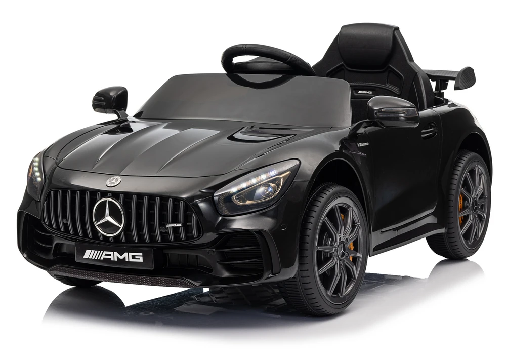 Elektromobilis vaikams Mercedes GTR, juodas