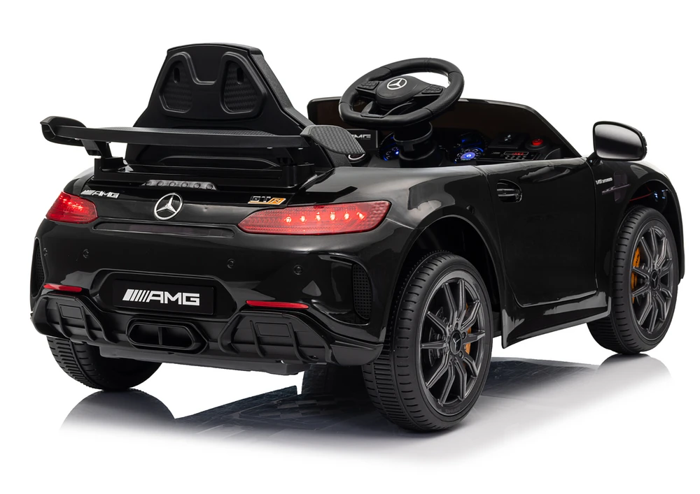 Elektromobilis vaikams Mercedes GTR, juodas