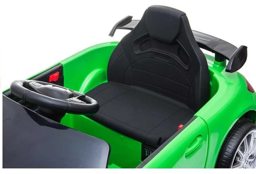 Elektromobilis vaikams Mercedes GTR, žalias
