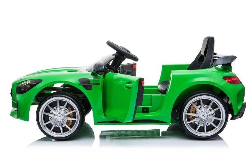 Elektromobilis vaikams Mercedes GTR, žalias