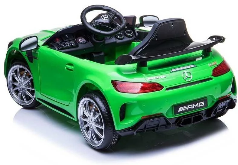 Elektromobilis vaikams Mercedes GTR, žalias