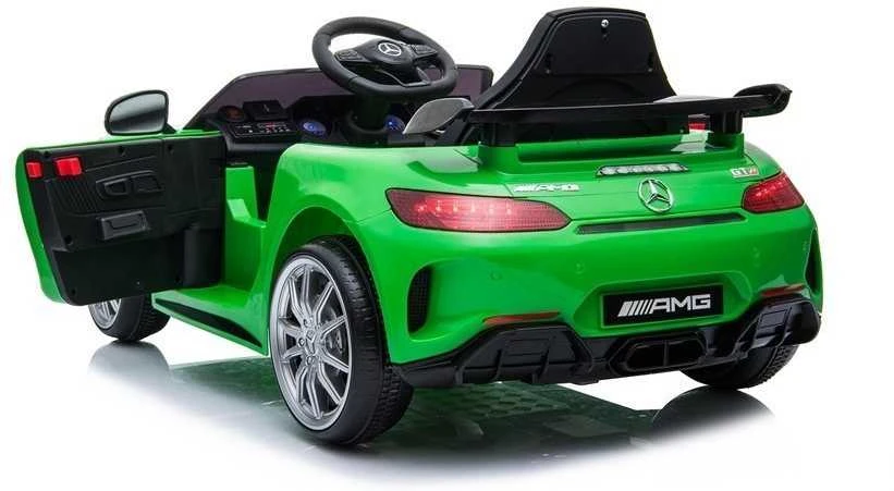 Elektromobilis vaikams Mercedes GTR, žalias