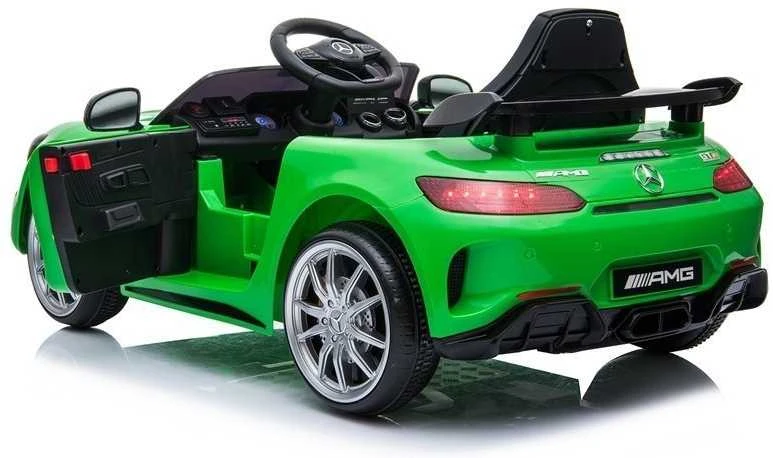 Elektromobilis vaikams Mercedes GTR, žalias