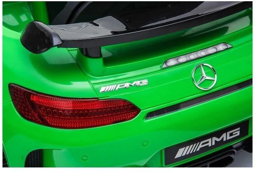 Elektromobilis vaikams Mercedes GTR, žalias