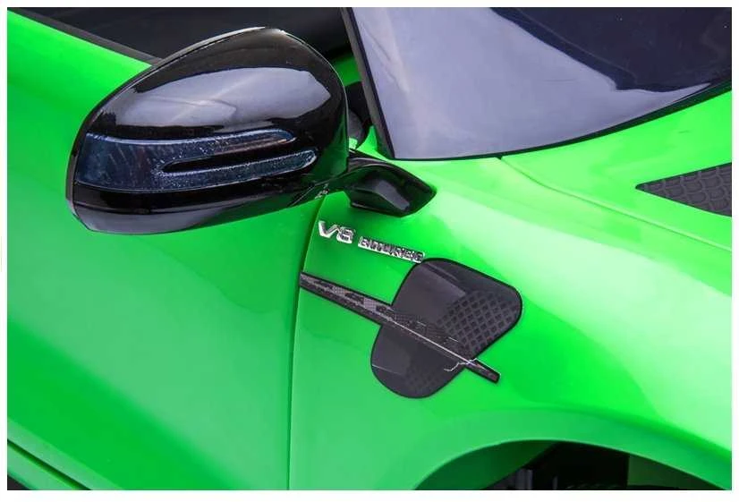 Elektromobilis vaikams Mercedes GTR, žalias