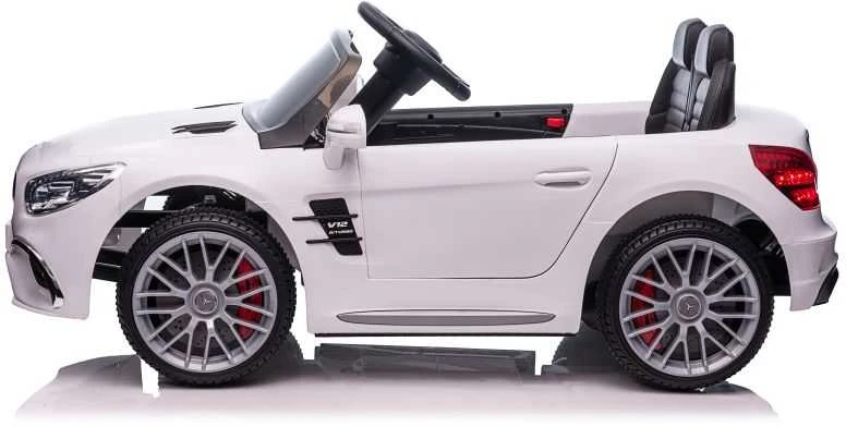 Elektromobilis vaikams Mercedes SL65 S, baltas