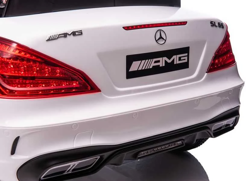 Elektromobilis vaikams Mercedes SL65 S, baltas