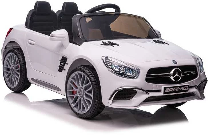 Elektromobilis vaikams Mercedes SL65 S, baltas