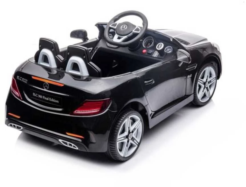 Elektromobilis vaikams Mercedes SLC 300, juodas