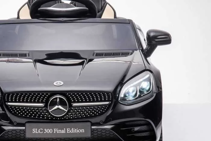 Elektromobilis vaikams Mercedes SLC 300, juodas