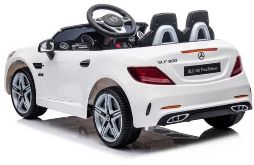 Elektromobilis vaikams Mercedes SLC 300, baltas